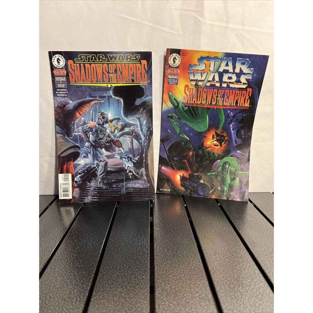 Star Wars Comic Lot Shadows Of The Empire 1-2 SET AND EXTRA KENNER COMIC S8-7